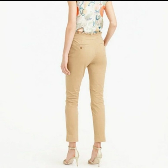 Ruffle detail khakis. Nwt JCrew - Picture 3 of 7